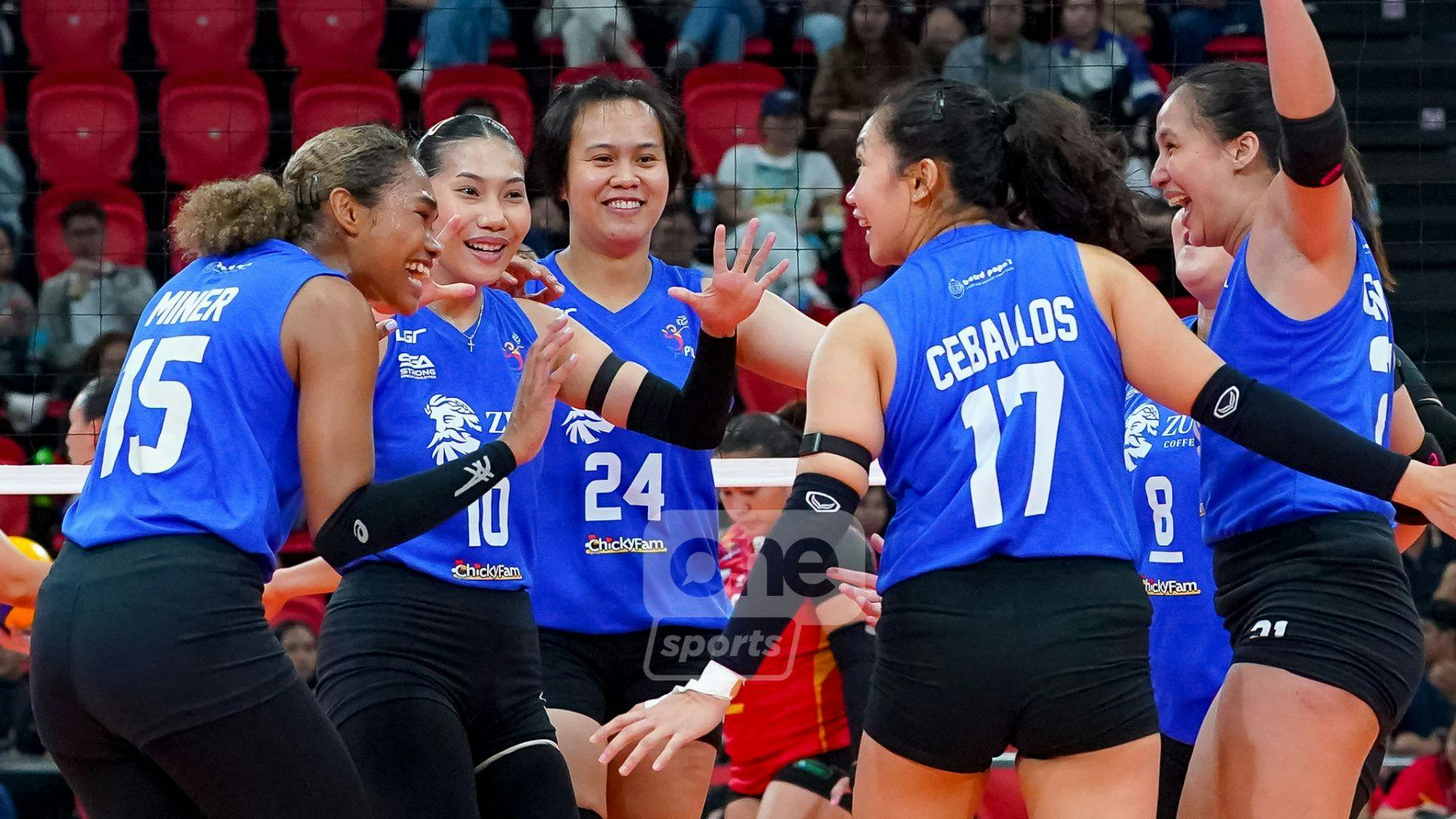 ZUS Coffee spoils Ces Molina, Riri Meneses Farm Fresh debut with Davao Invitational sweep